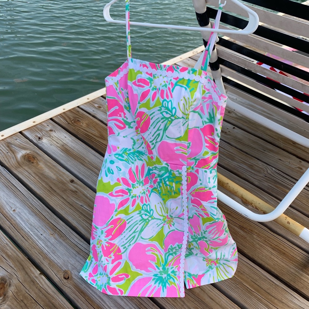 Lilly Pulitzer Floral Romper